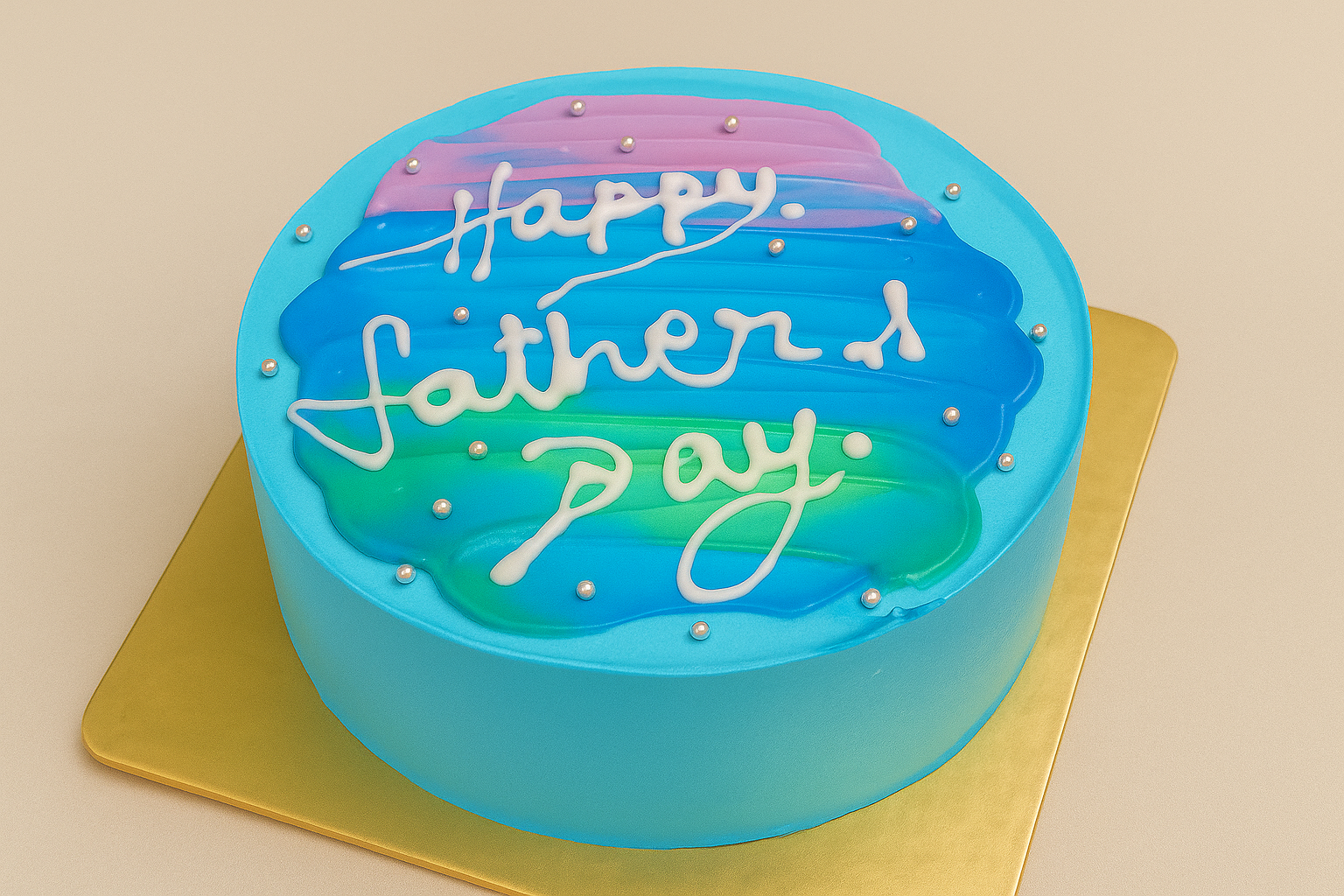 Special Butterscotch Father's Day Cake
